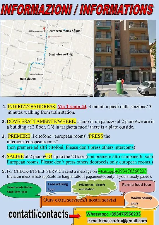 European Rooms Parma