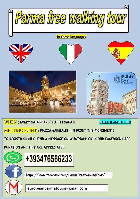 European Rooms Parma 0*,